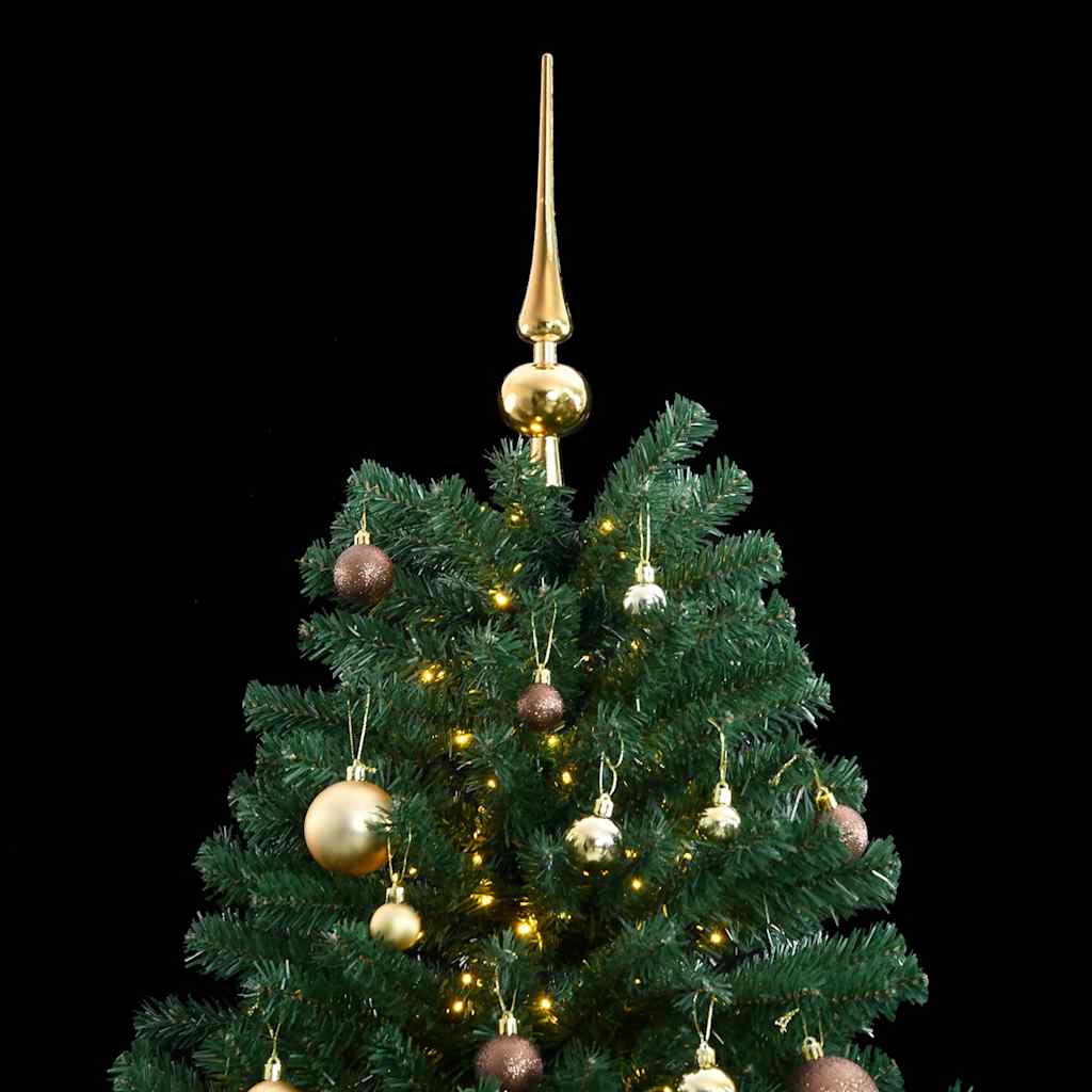 Sapin de Noël artificiel articulé 300 LED et boules 240 cm - XIOS