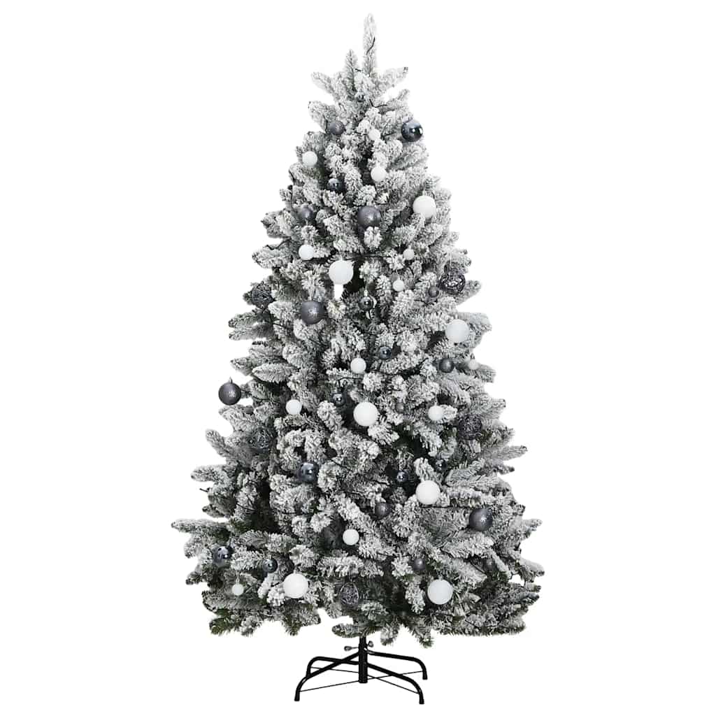 Sapin de Noël artificiel articulé 300 LED et boules 240 cm