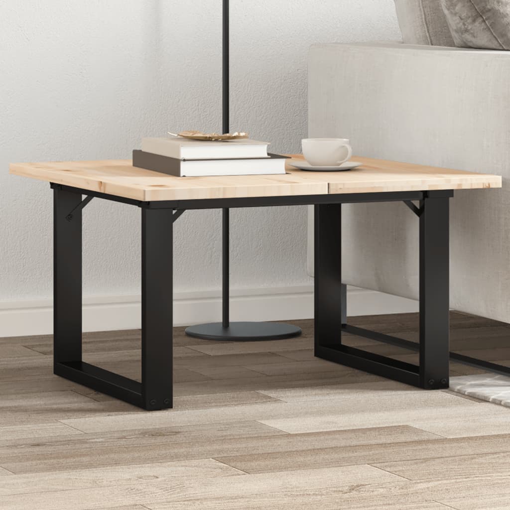 Pieds de table basse cadre en O 60x40x38 cm acier - XIOS