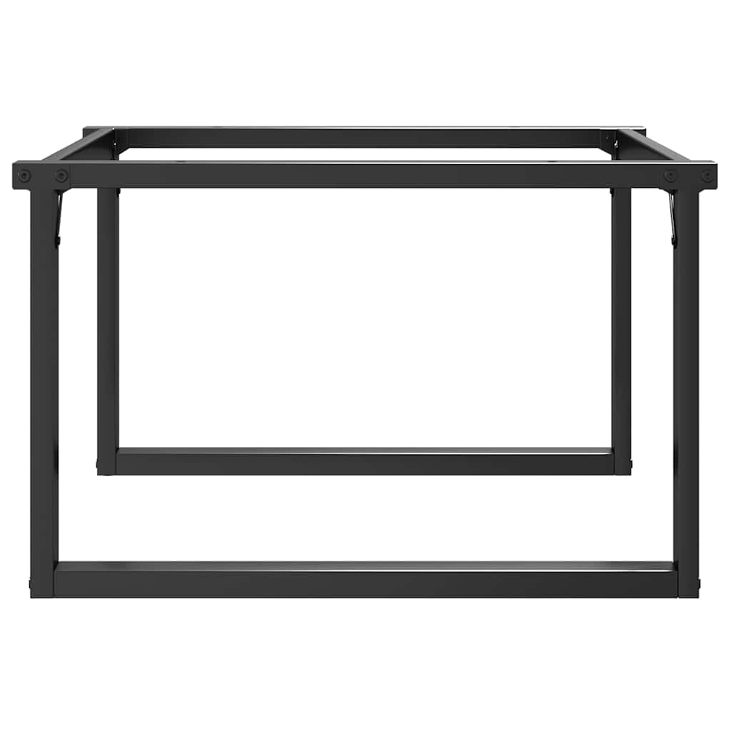 Pieds de table basse cadre en O 70x60x43 cm acier - XIOS