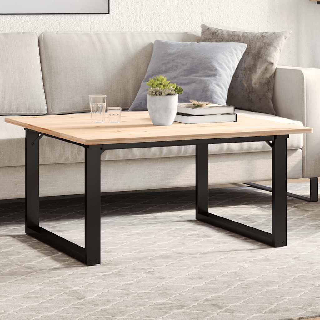 Pieds de table basse cadre en O 70x60x43 cm acier - XIOS