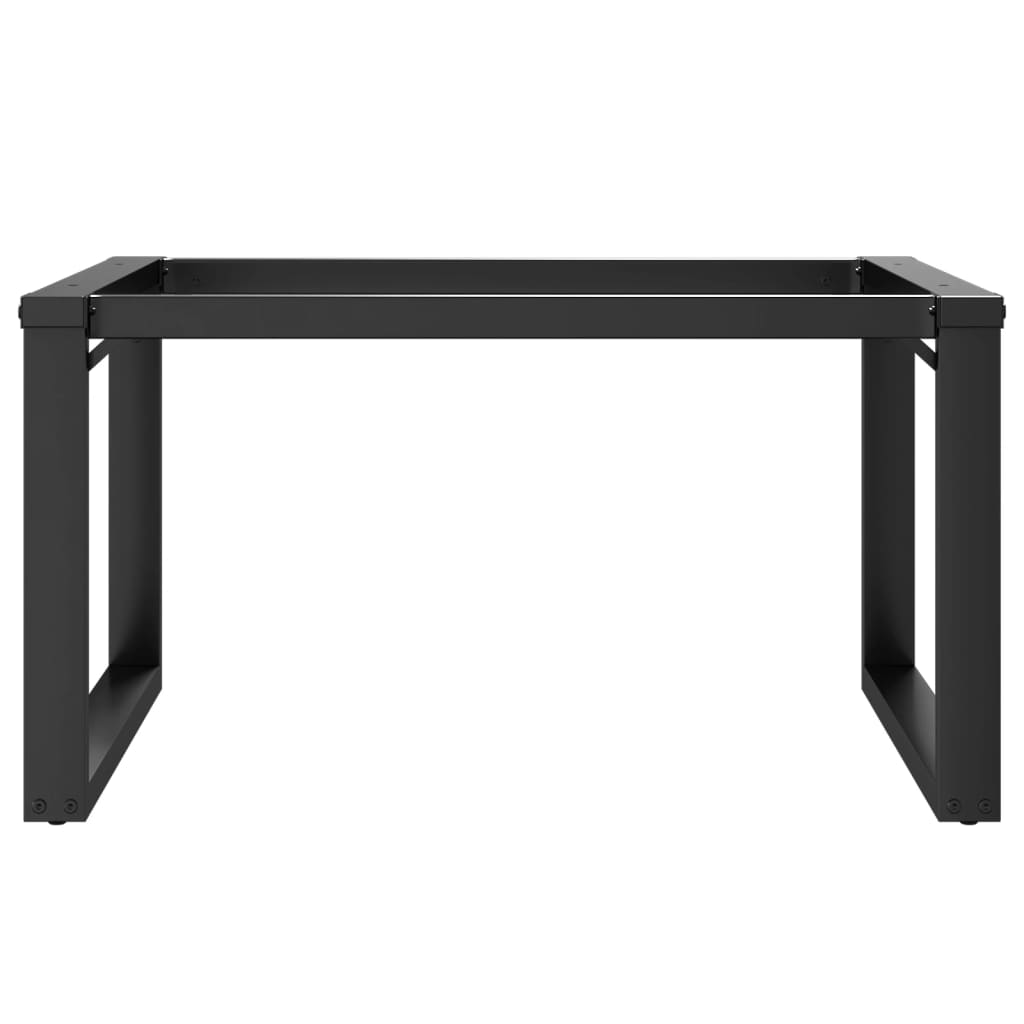 Pieds de table basse cadre en O 80x70x43 cm acier - XIOS