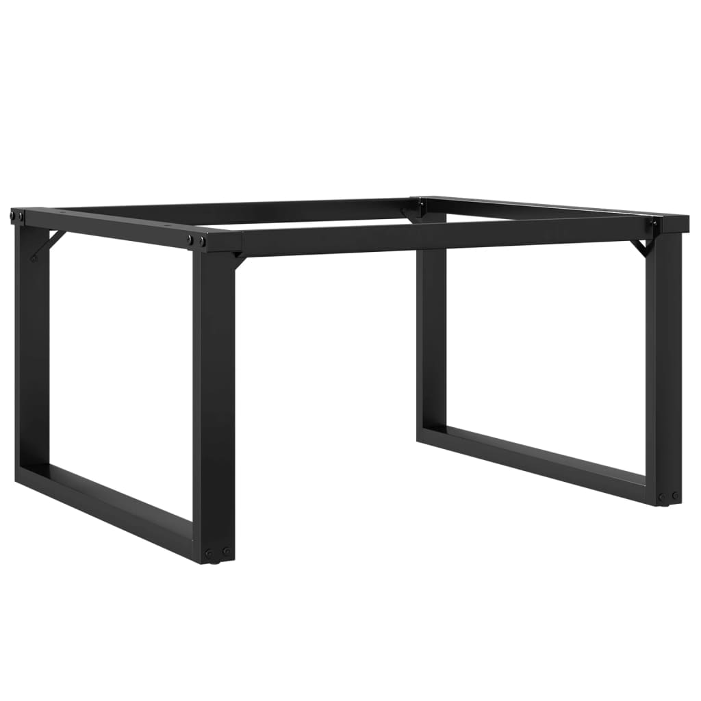 Pieds de table basse cadre en O 80x70x43 cm acier - XIOS