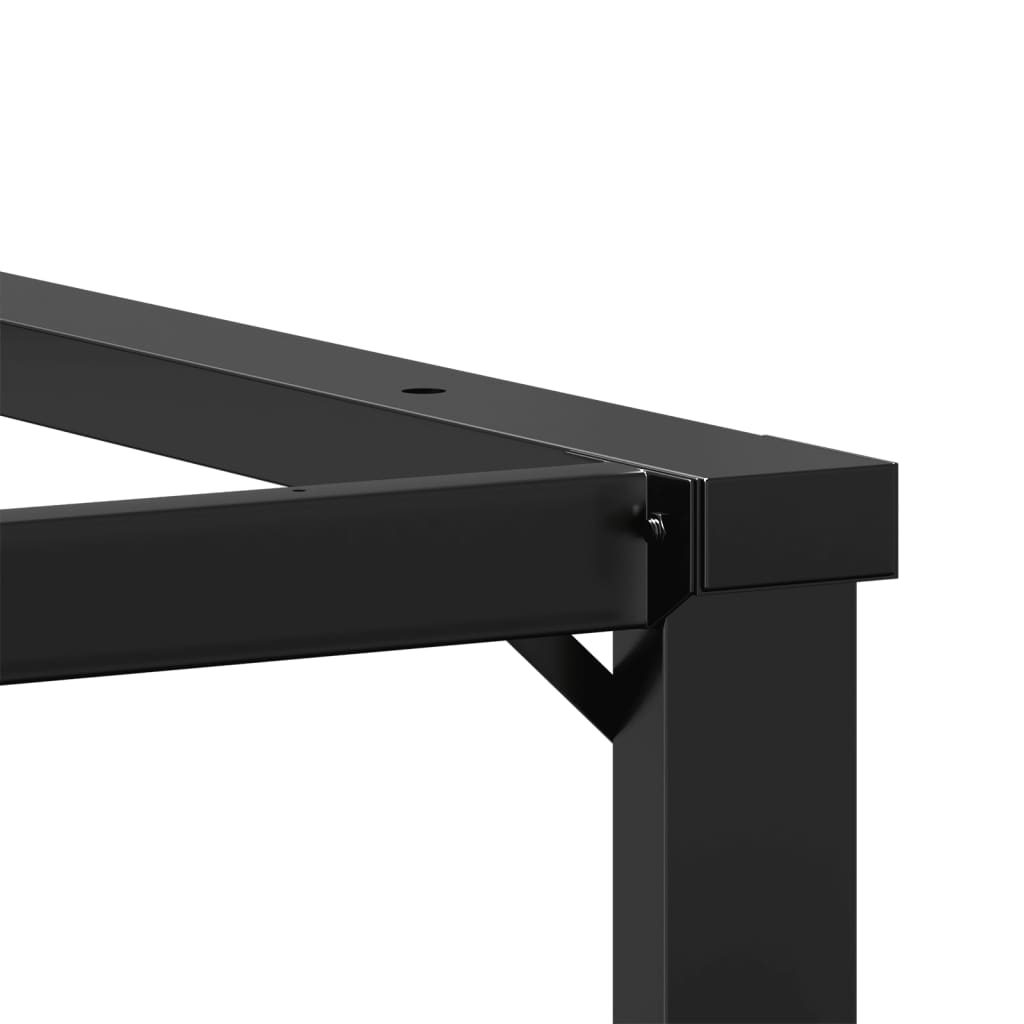 Pieds de table basse cadre en O 80x70x43 cm acier - XIOS