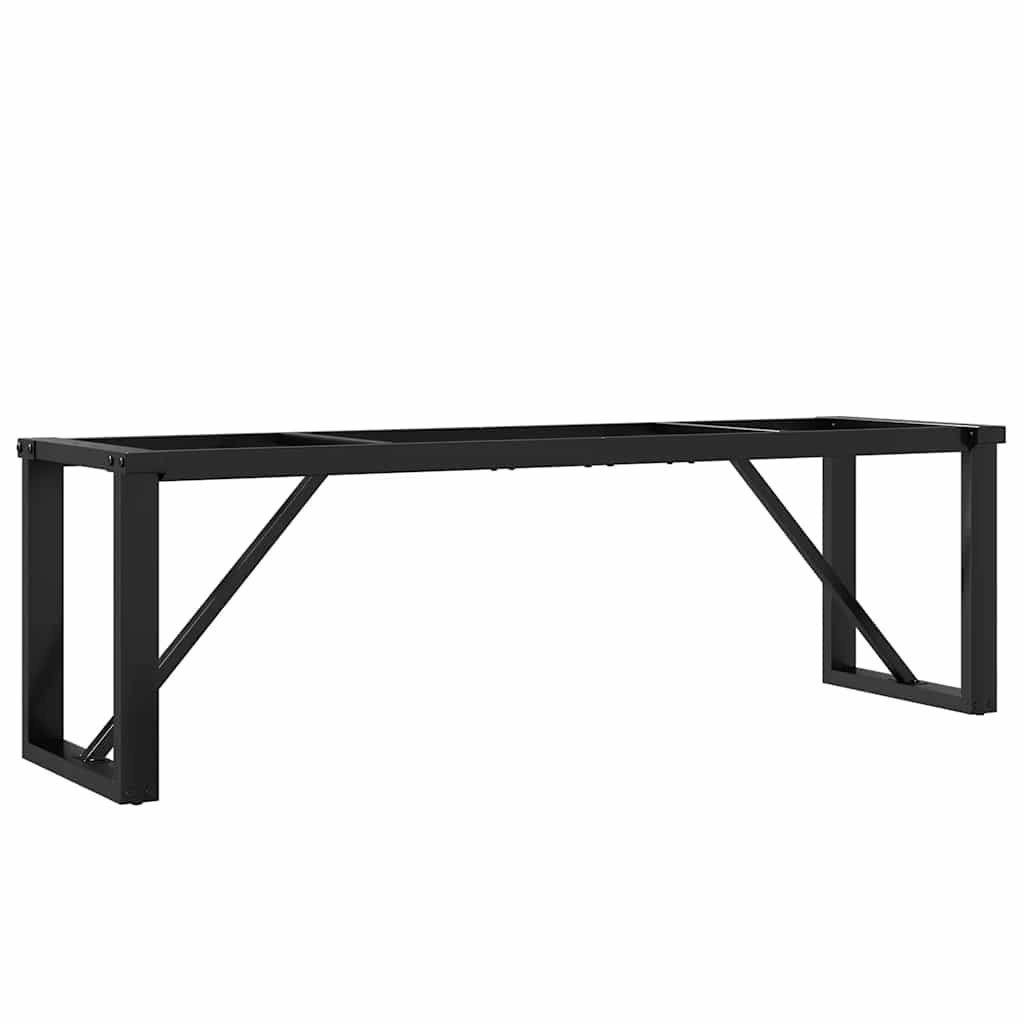 Pieds de table basse cadre en O 140x30x43 cm acier - XIOS