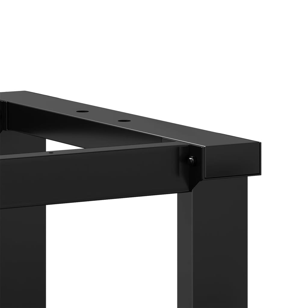 Pieds de table basse cadre en O 140x30x43 cm acier - XIOS