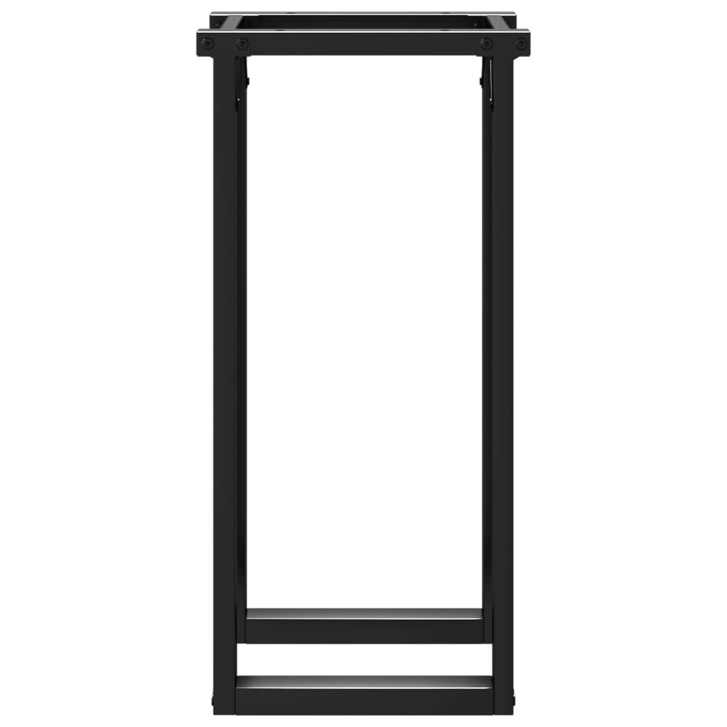 Pieds de table à manger cadre en O 40x40x73 cm acier - XIOS