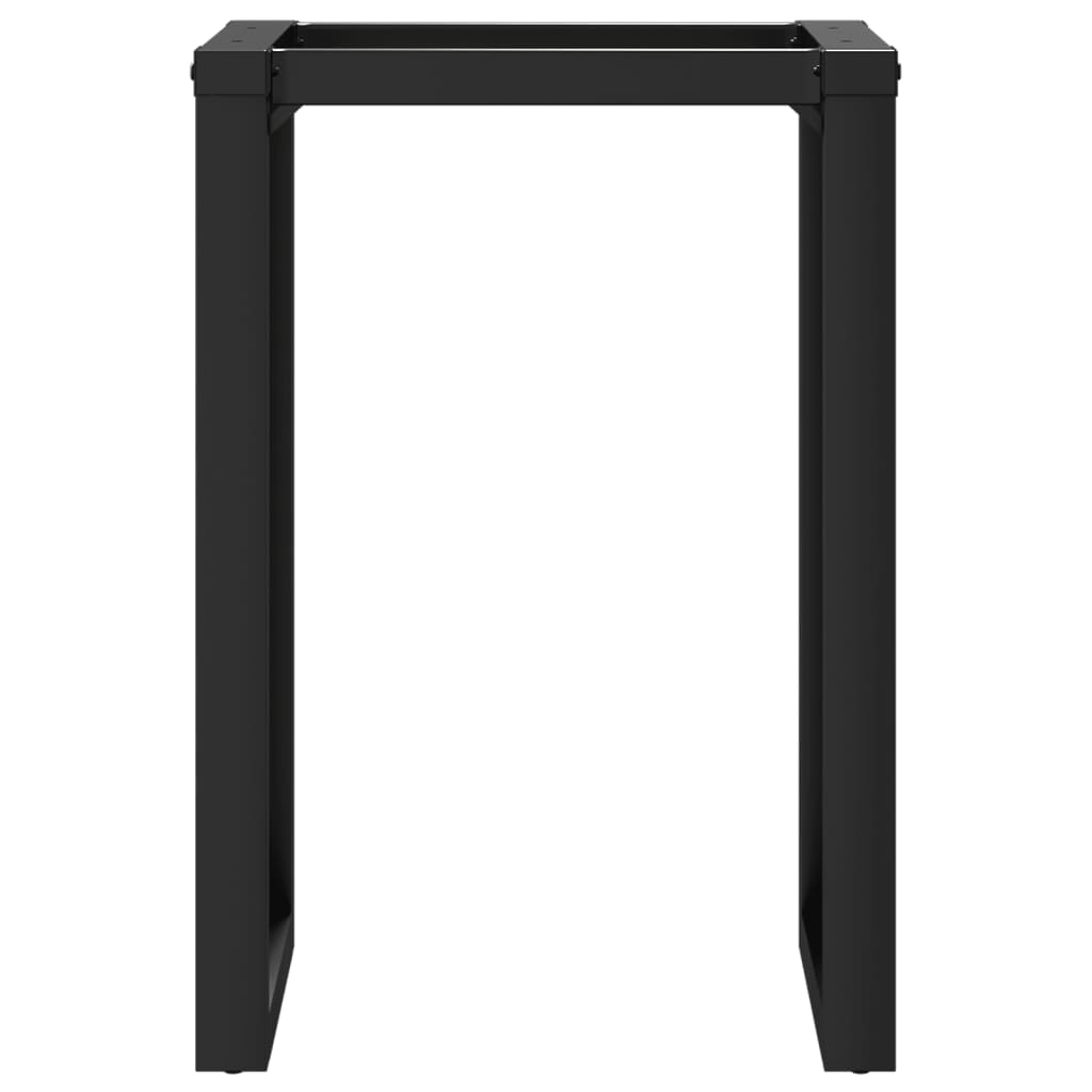 Pieds de table à manger cadre en O 60x40x73 cm acier - XIOS