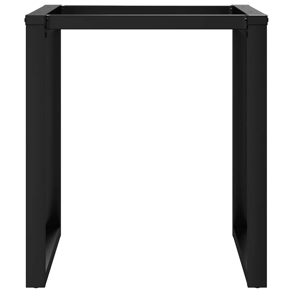 Pieds de table à manger cadre en O 60x60x73 cm acier - XIOS