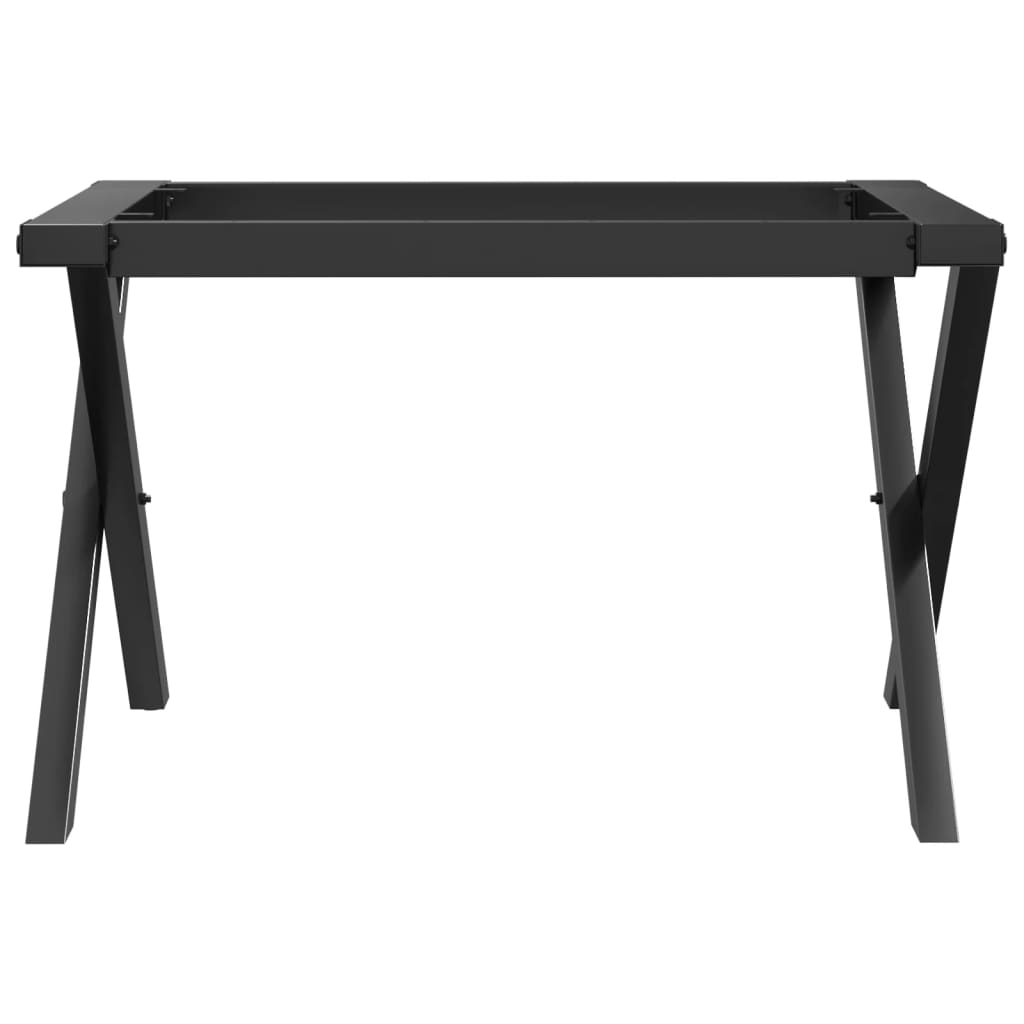 Pieds de table basse cadre en X 60x40x38 cm acier - XIOS