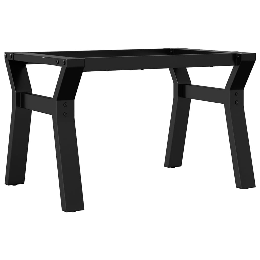 Pieds de table basse cadre en Y 60x40x38 cm acier - XIOS