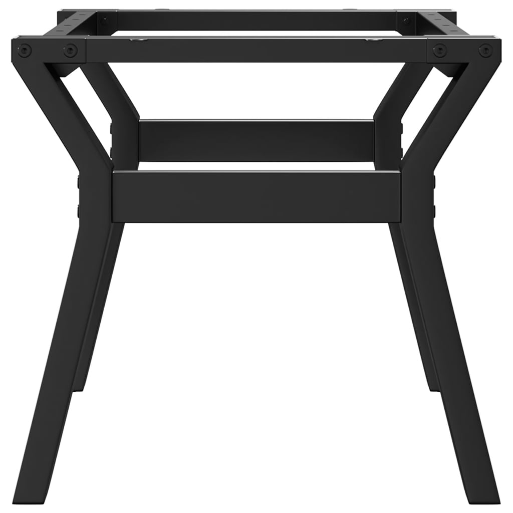 Pieds de table basse cadre en Y 60x40x38 cm acier - XIOS