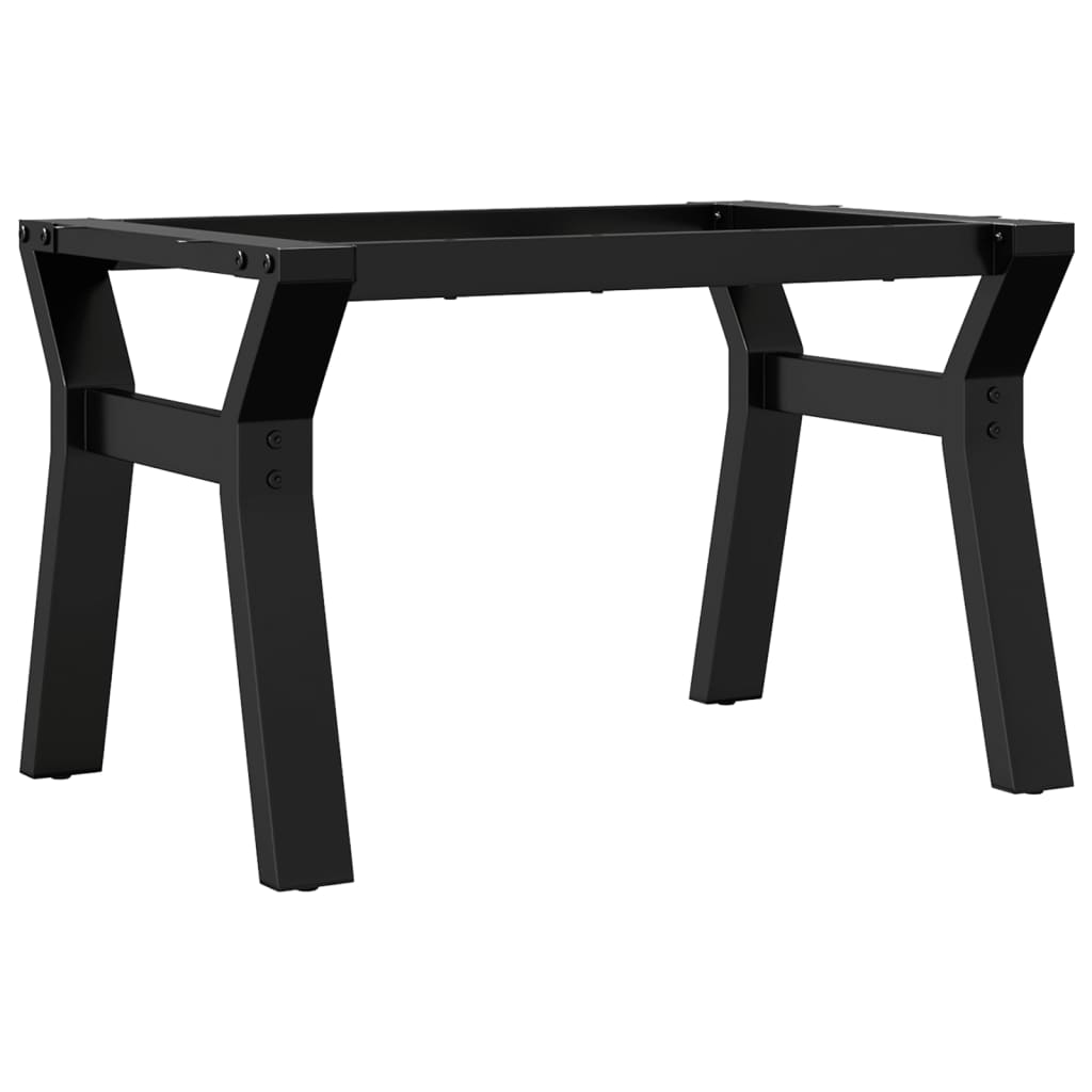 Pieds de table basse cadre en Y 60x40x38 cm acier - XIOS