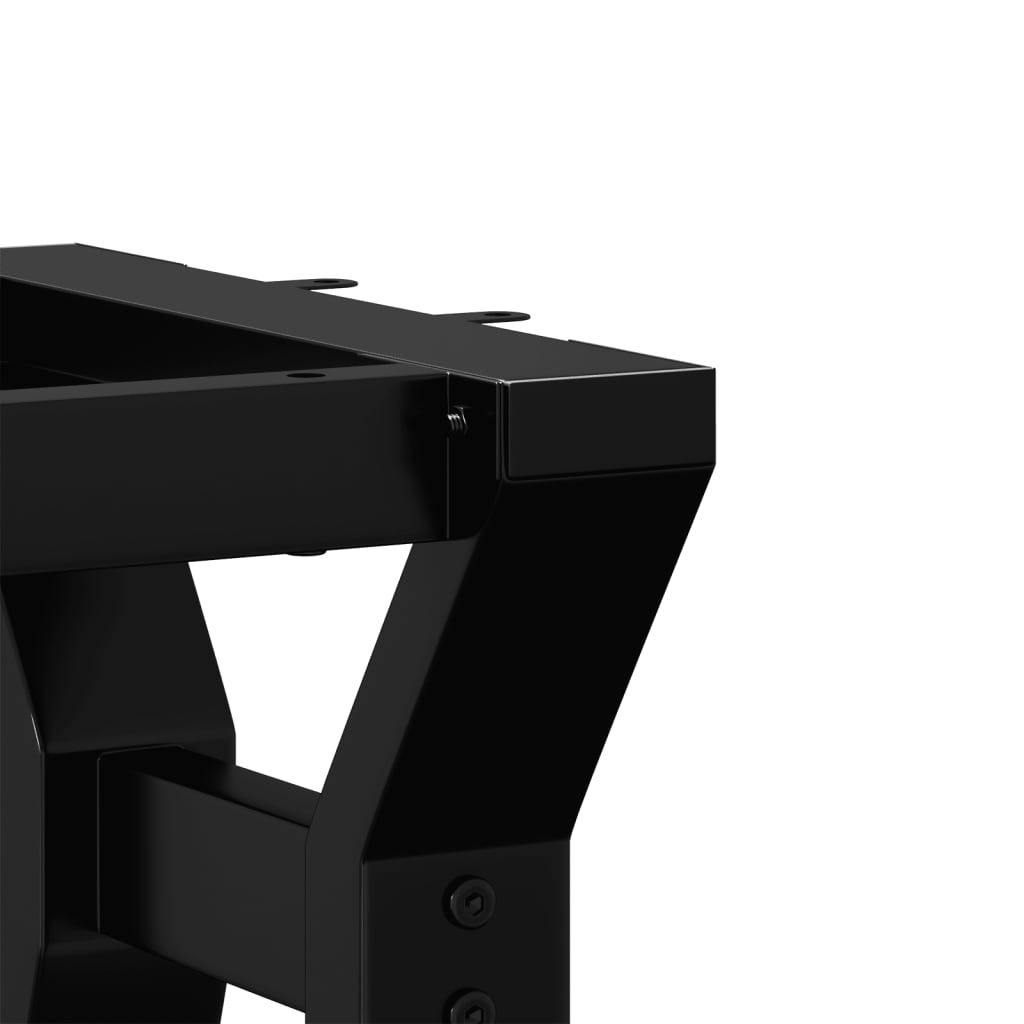 Pieds de table basse cadre en Y 70x60x43 cm acier - XIOS