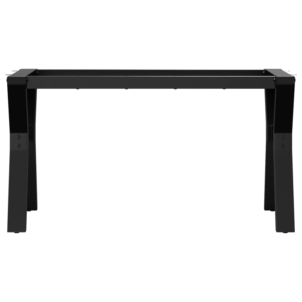 Pieds de table basse cadre en Y 80x40x43 cm acier - XIOS