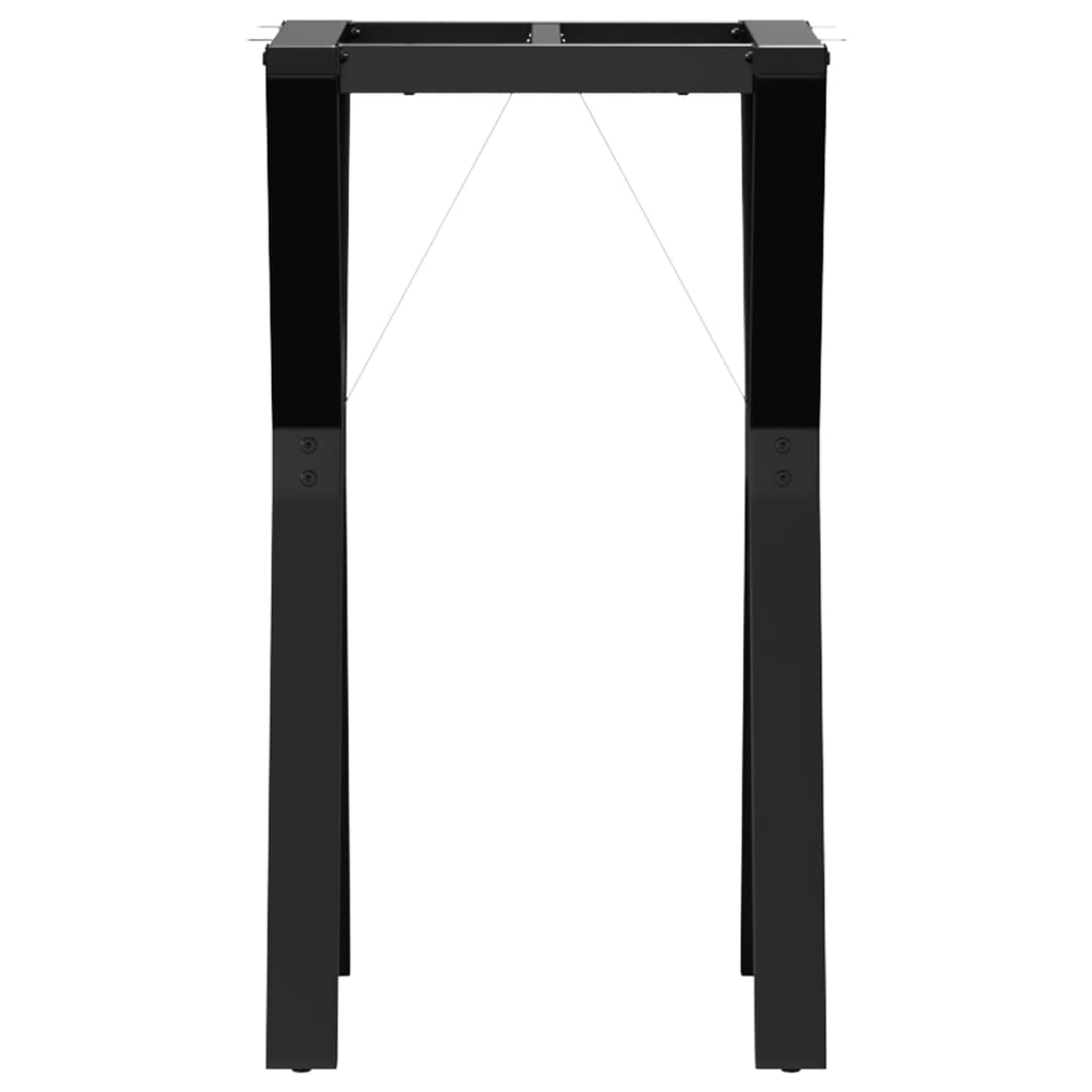 Pieds de table à manger cadre en Y 40x40x73 cm acier - XIOS