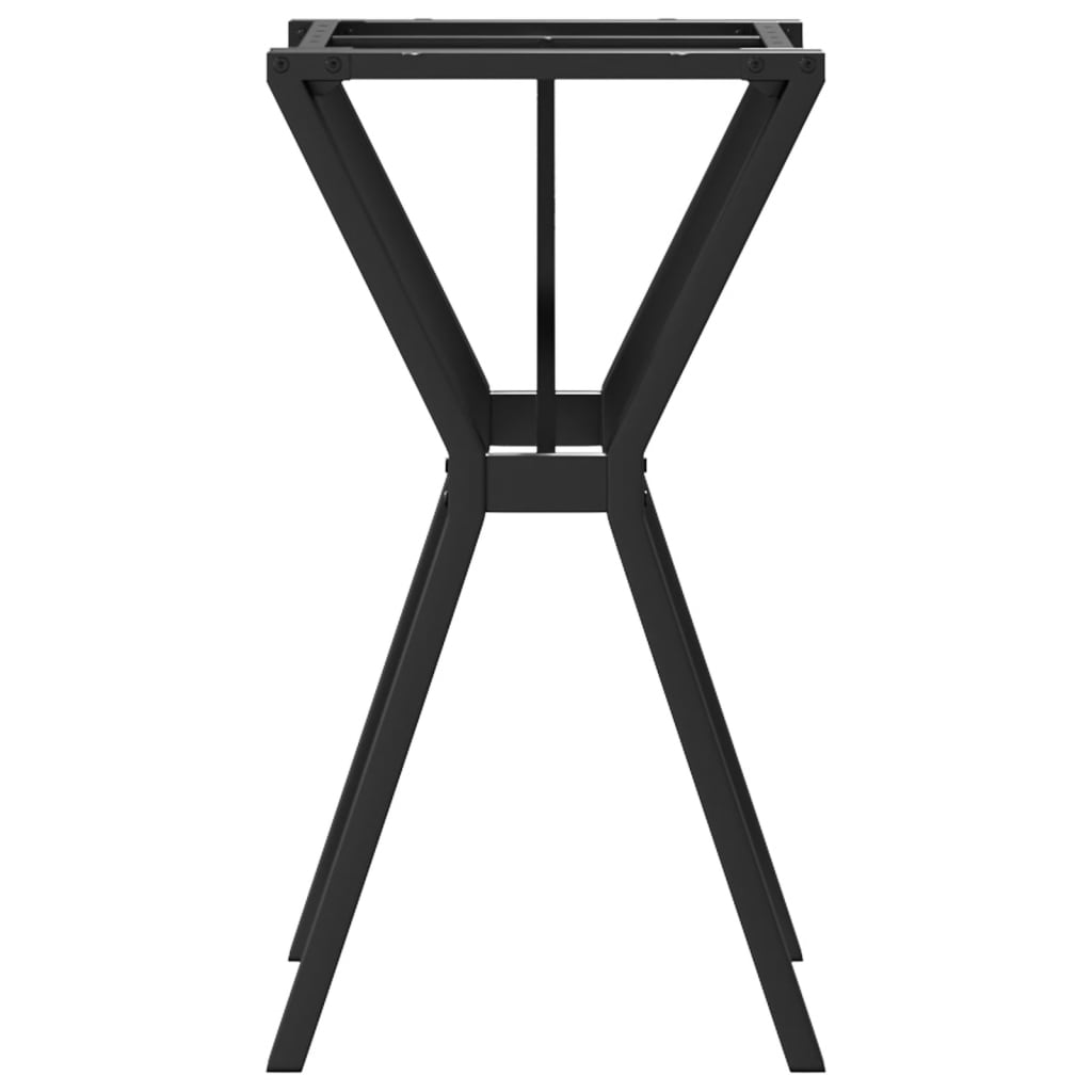 Pieds de table à manger cadre en Y 50x40x73 cm acier - XIOS