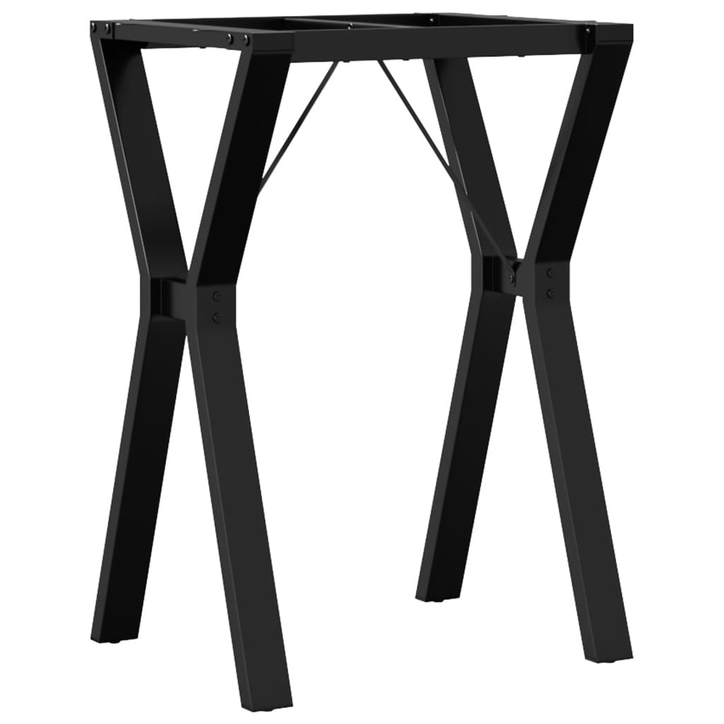 Pieds de table à manger cadre en Y 50x40x73 cm acier - XIOS