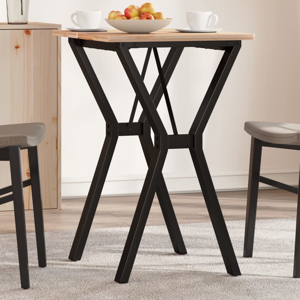 Pieds de table à manger cadre en Y 50x40x73 cm acier - XIOS