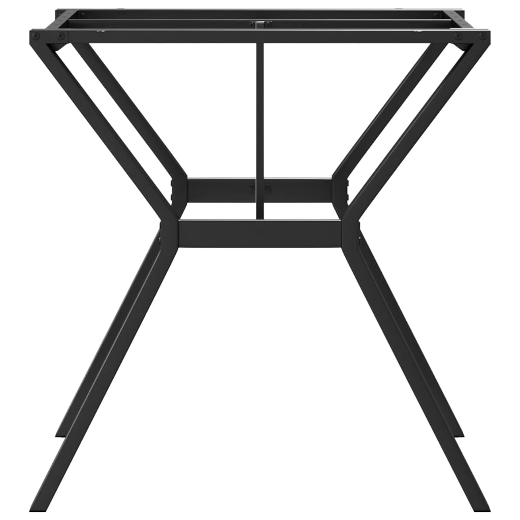 Pieds de table à manger cadre en Y 70x70x73 cm acier - XIOS