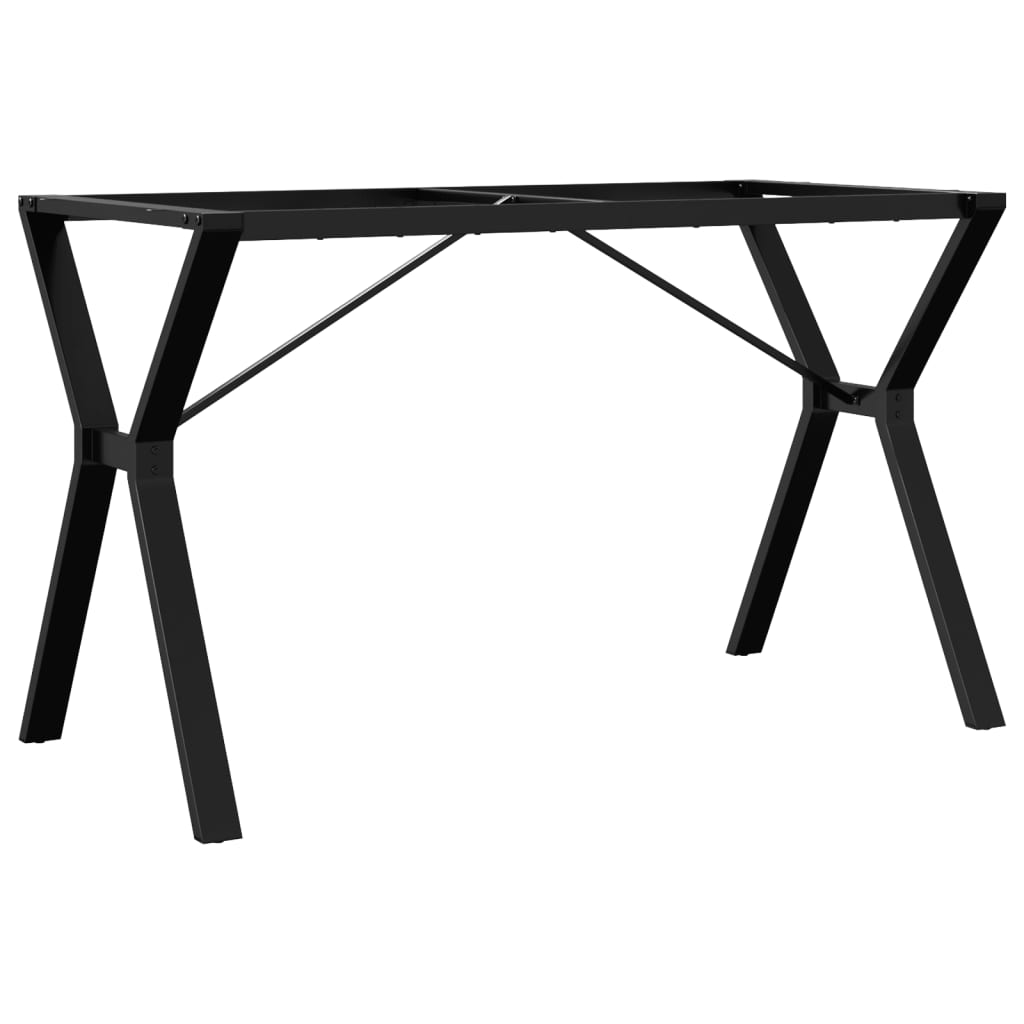Pieds de table à manger cadre en Y 120x60x73 cm acier - XIOS