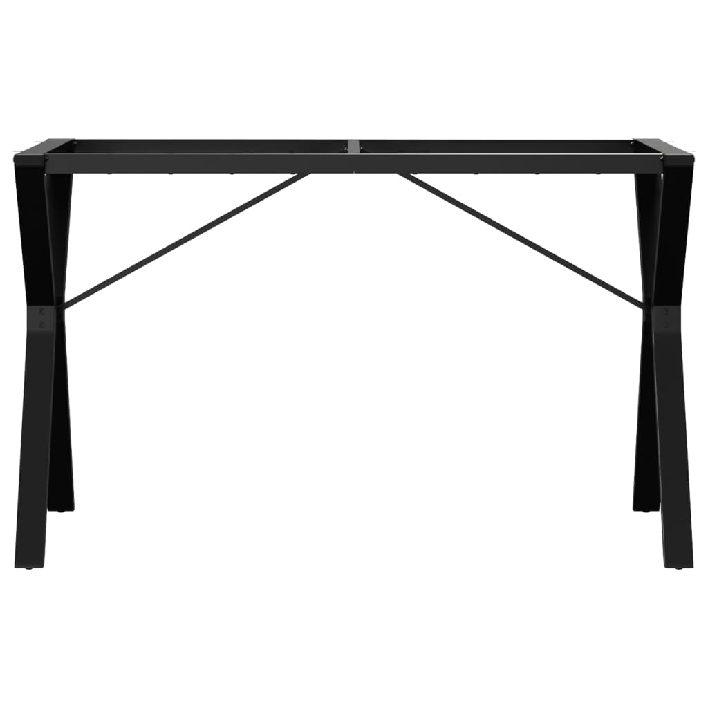 Pieds de table à manger cadre en Y 120x60x73 cm acier - XIOS