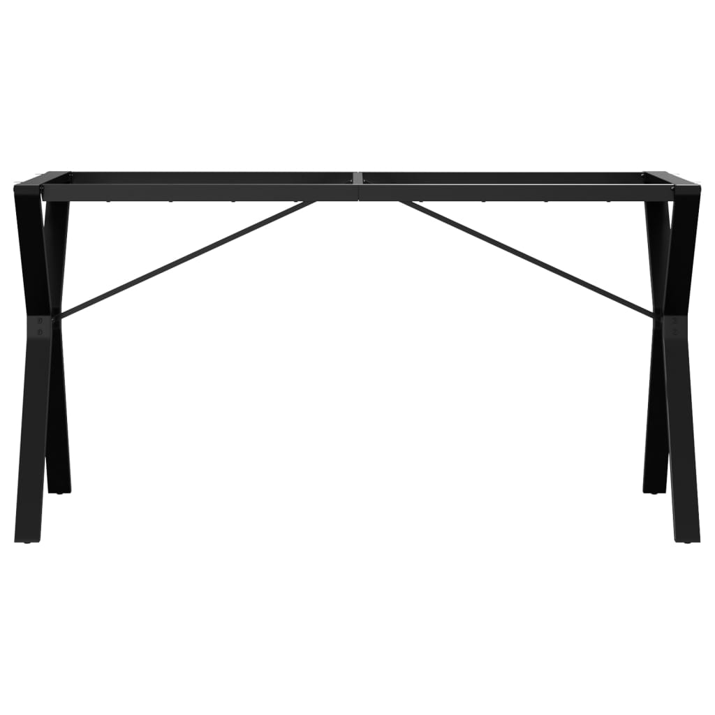 Pieds de table à manger cadre en Y 140x60x73 cm acier - XIOS