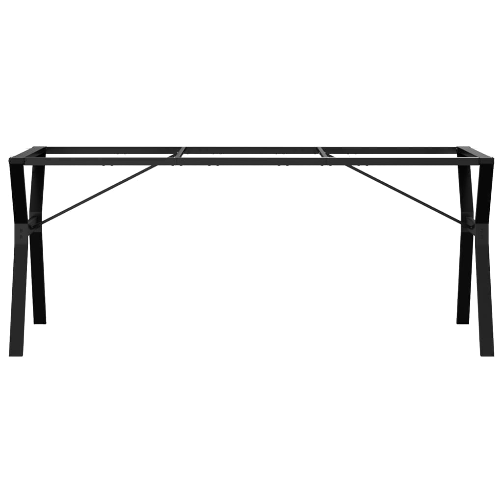 Pieds de table à manger cadre en Y 180x80x73 cm acier - XIOS
