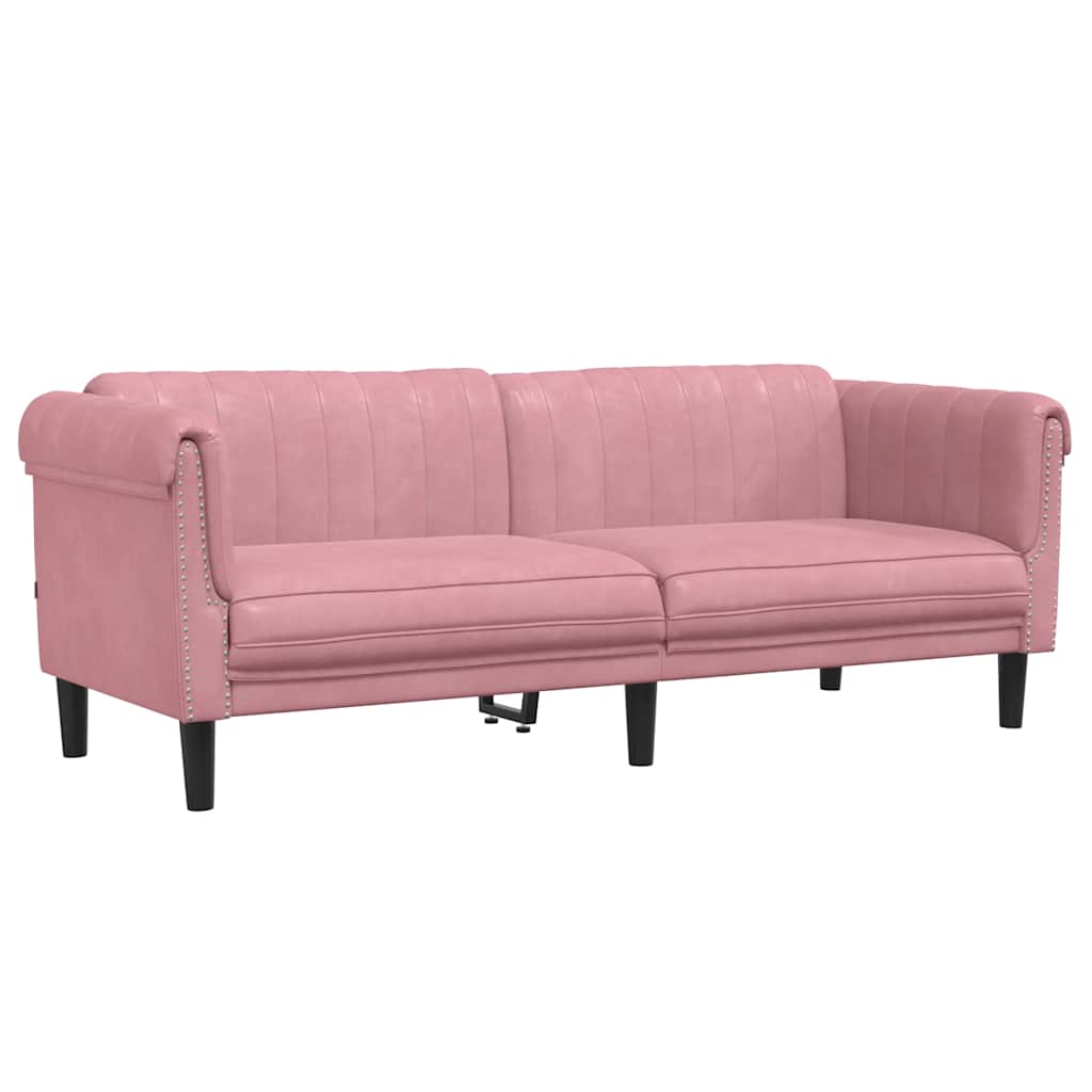 Ensemble de canapés 3 pcs rose velours - XIOS