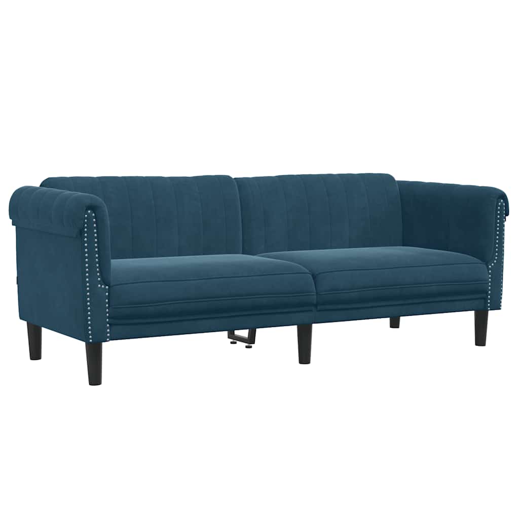 Ensemble de canapés 2 pcs bleu velours - XIOS