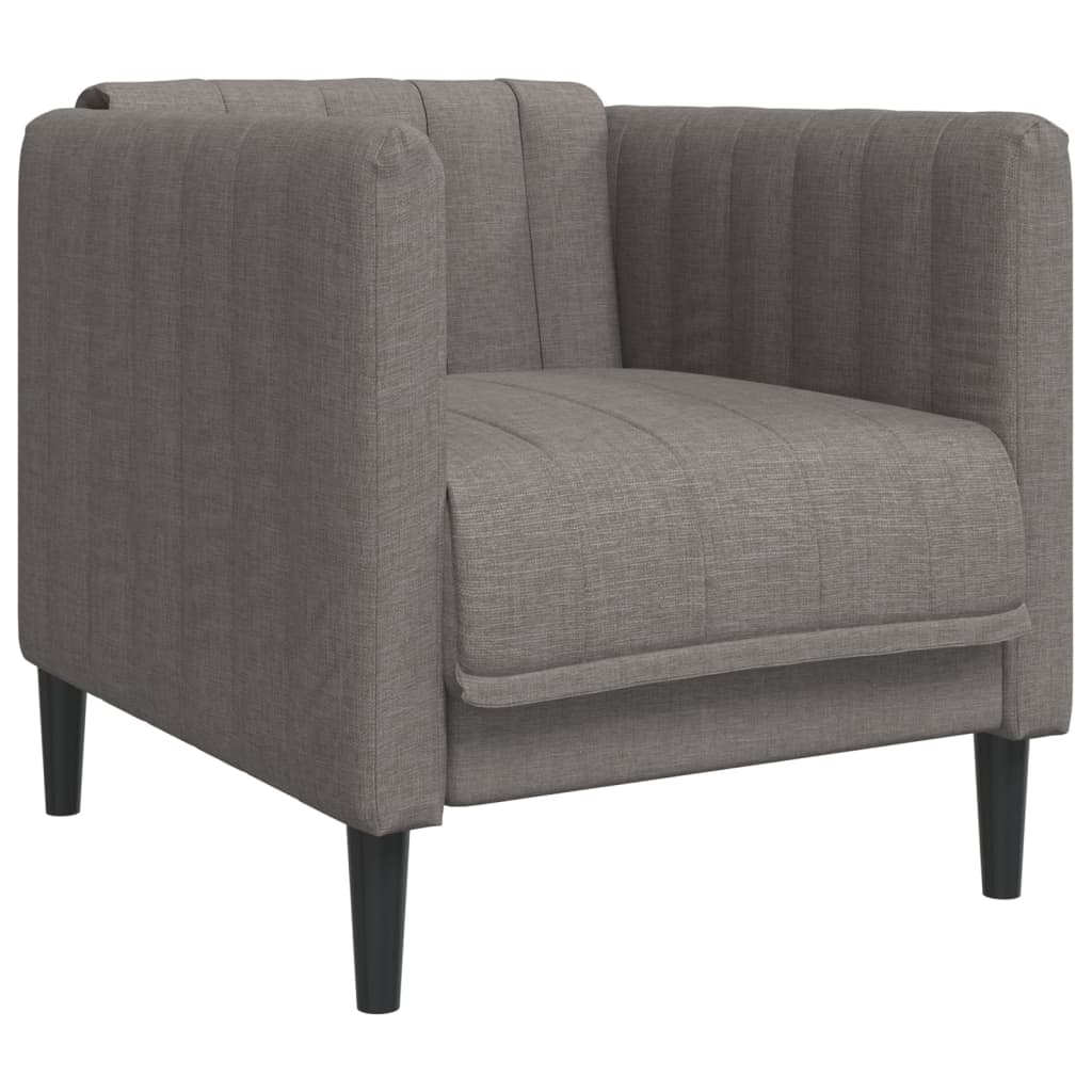 Ensemble de canapés 3 pcs taupe tissu - XIOS