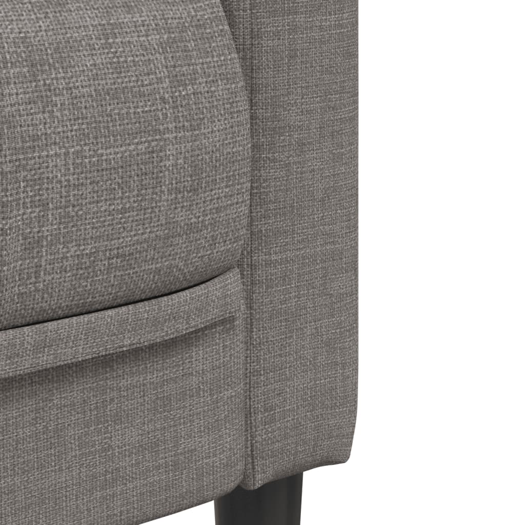 Ensemble de canapés 3 pcs taupe tissu - XIOS
