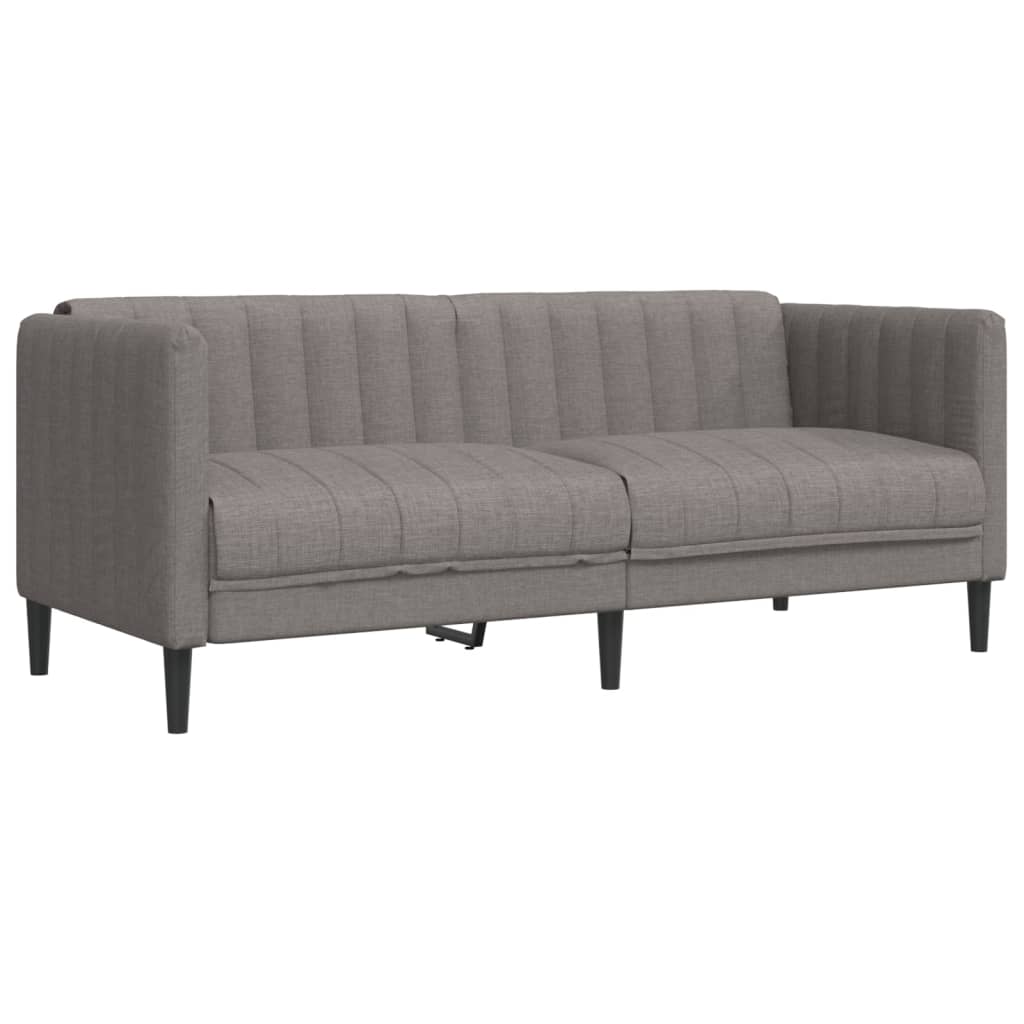 Ensemble de canapés 2 pcs taupe tissu - XIOS
