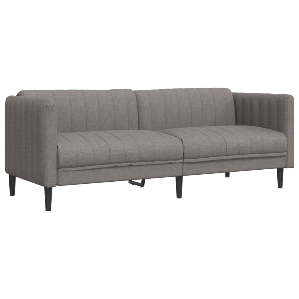 Ensemble de canapés 2 pcs taupe tissu - XIOS