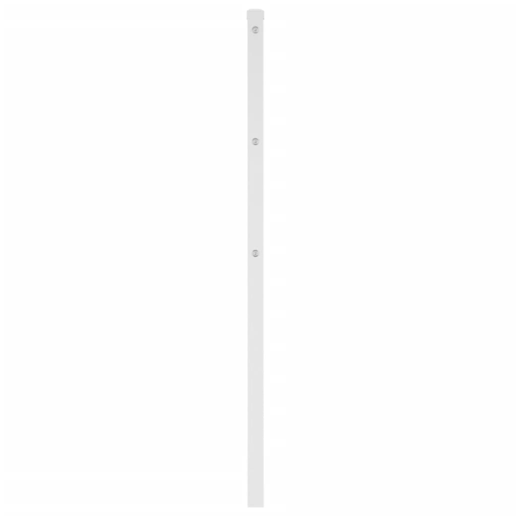 Tête de lit métal blanc 80 cm - XIOS