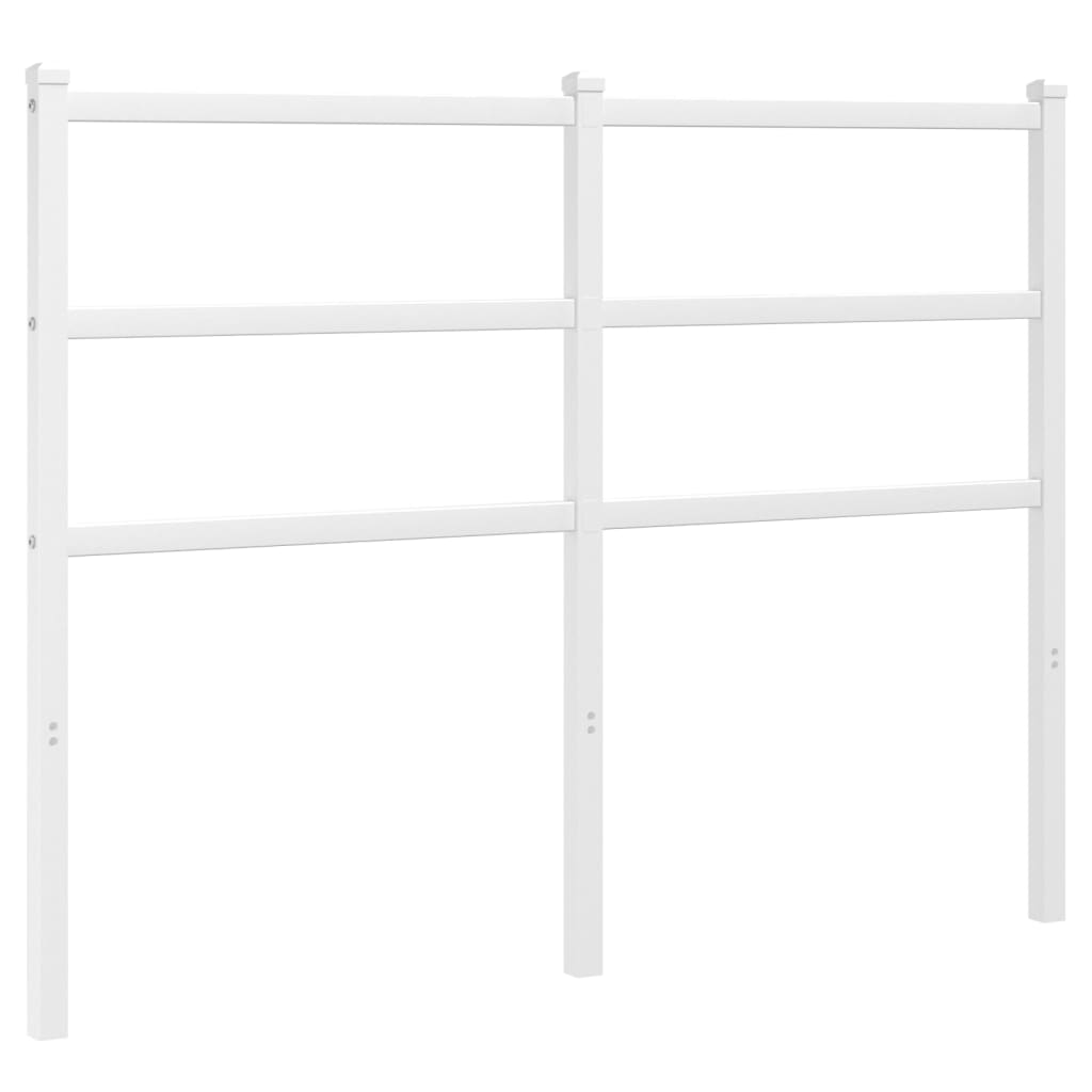 Tête de lit métal blanc 120 cm - XIOS