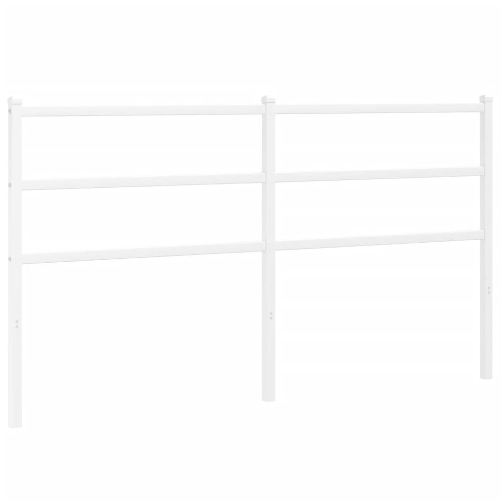 Tête de lit métal blanc 150 cm - XIOS