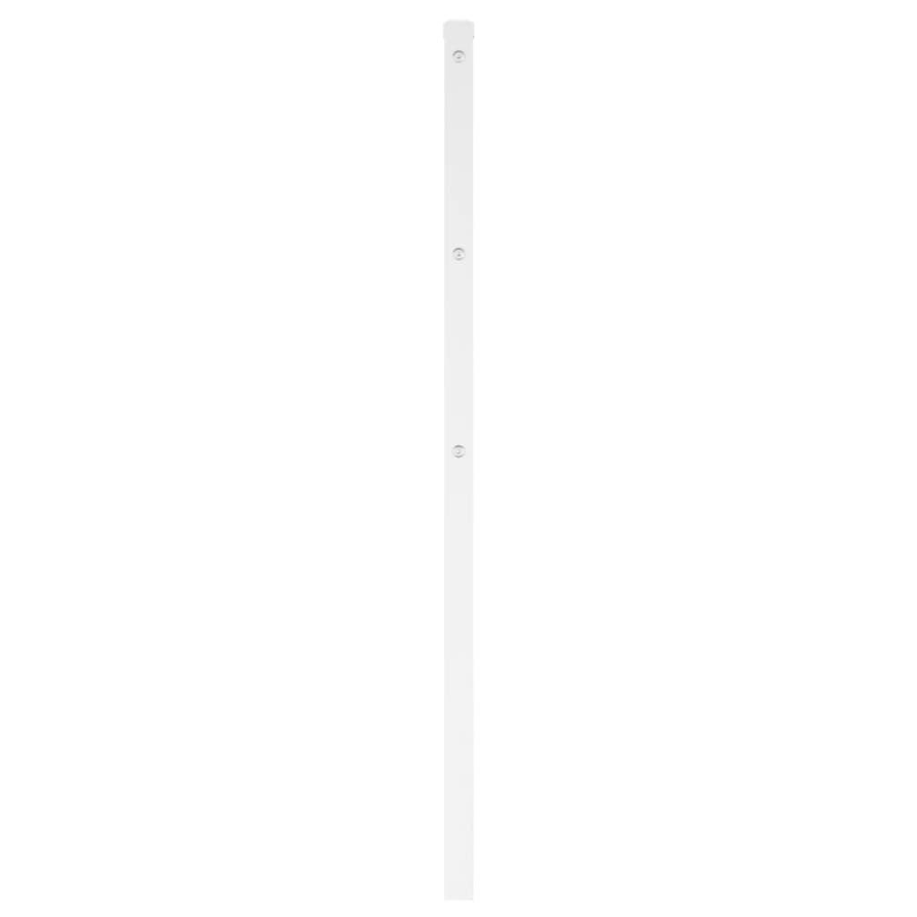 Tête de lit métal blanc 150 cm - XIOS