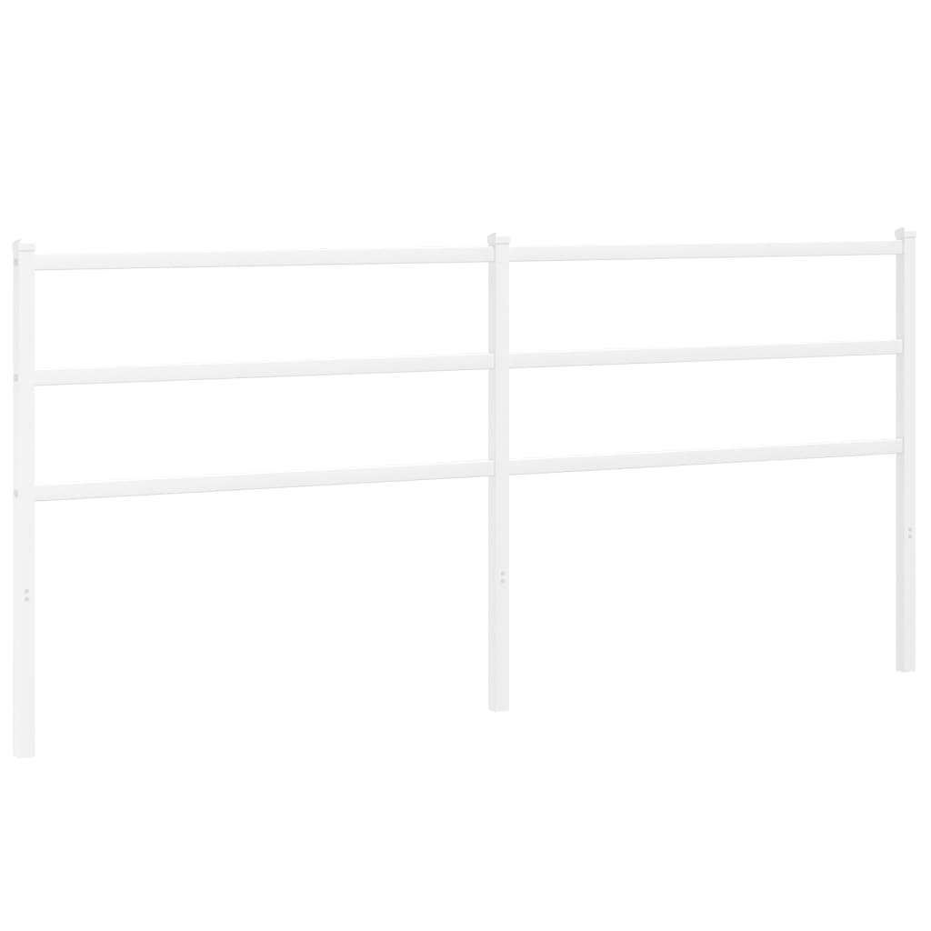 Tête de lit métal blanc 180 cm - XIOS
