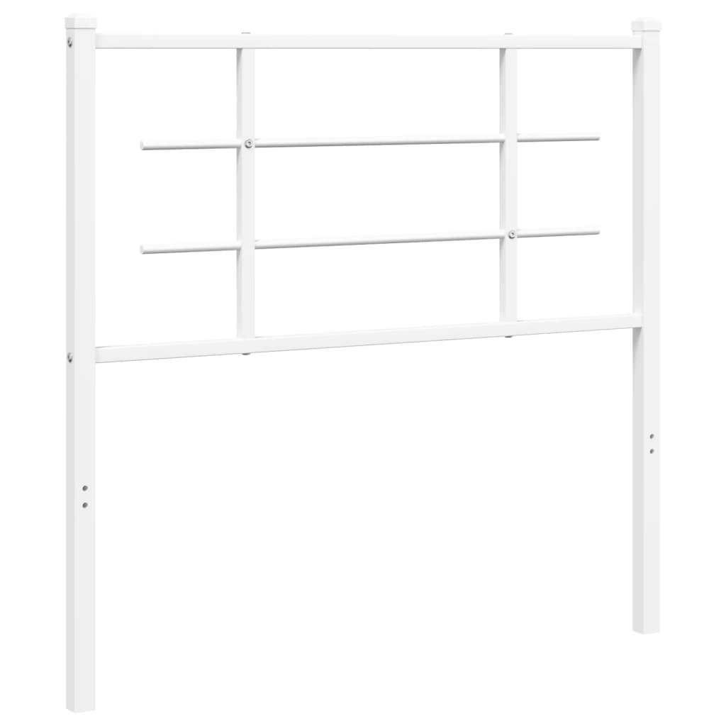 Tête de lit métal blanc 100 cm - XIOS