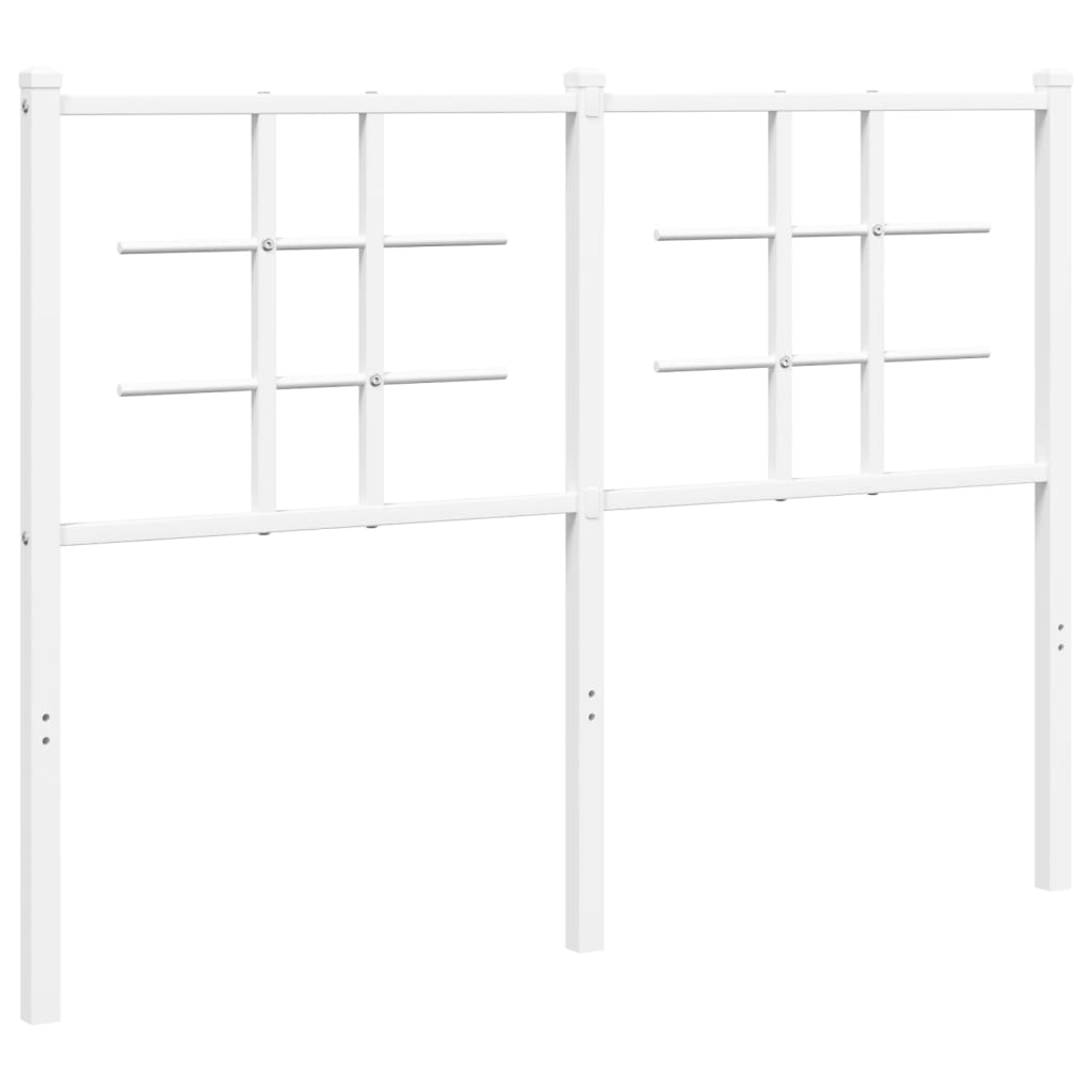 Tête de lit métal blanc 120 cm - XIOS