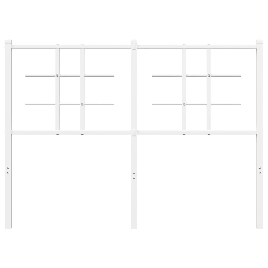 Tête de lit métal blanc 120 cm - XIOS