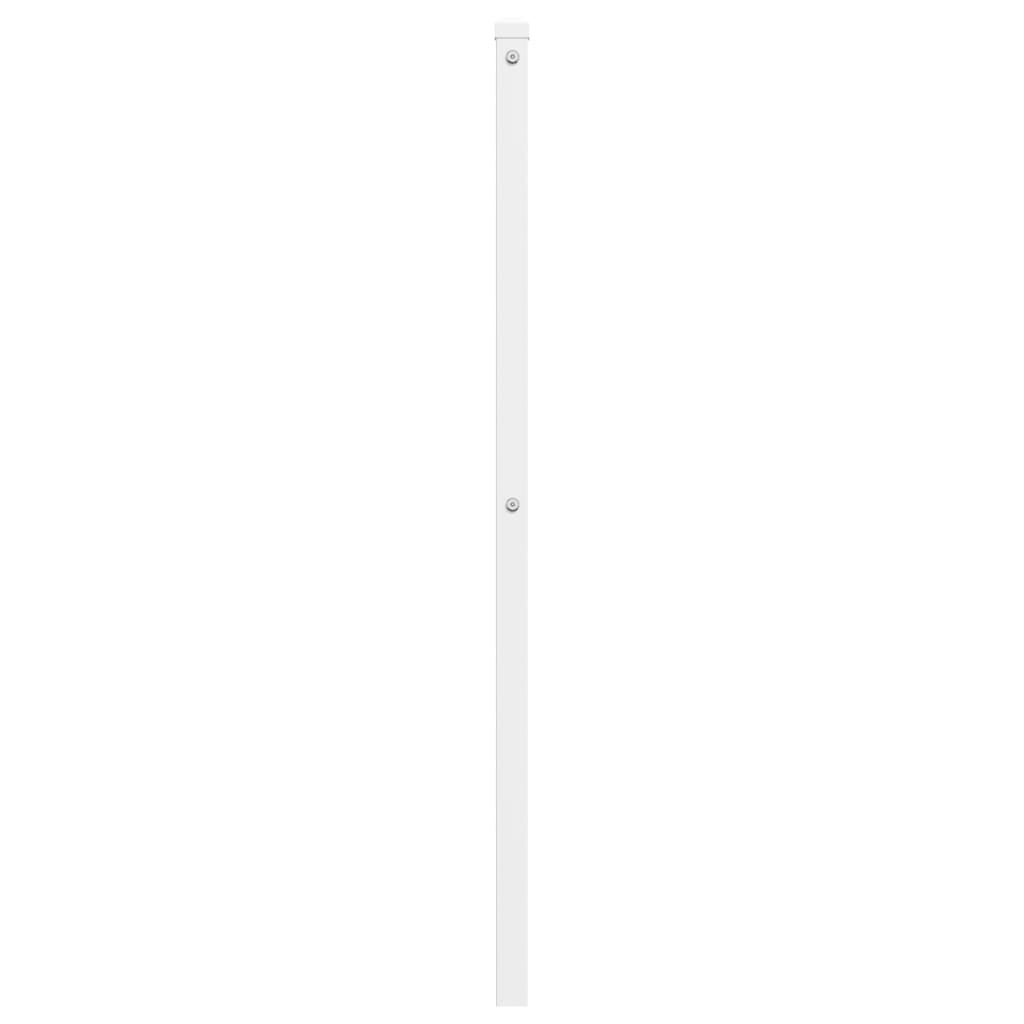 Tête de lit métal blanc 135 cm - XIOS