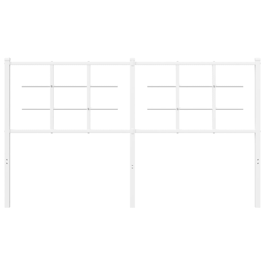 Tête de lit métal blanc 160 cm - XIOS