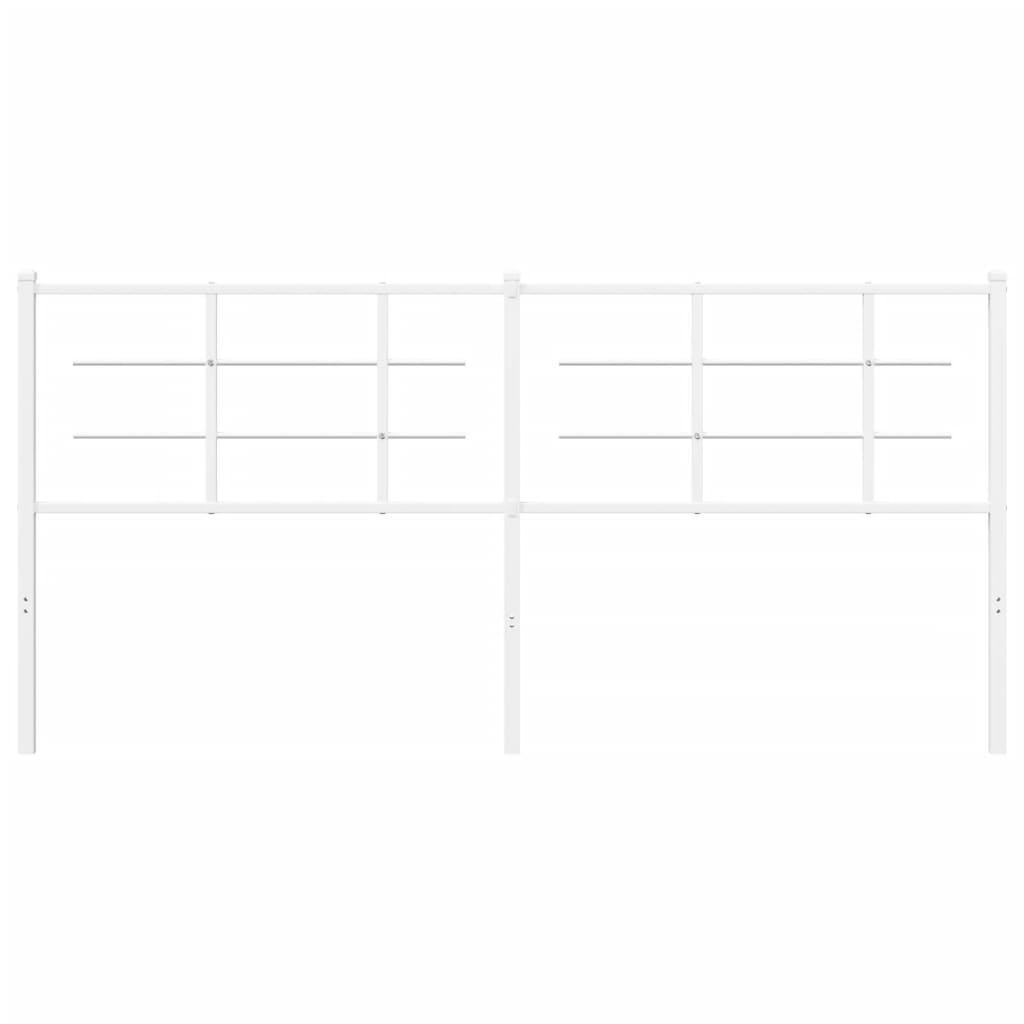 Tête de lit métal blanc 180 cm - XIOS