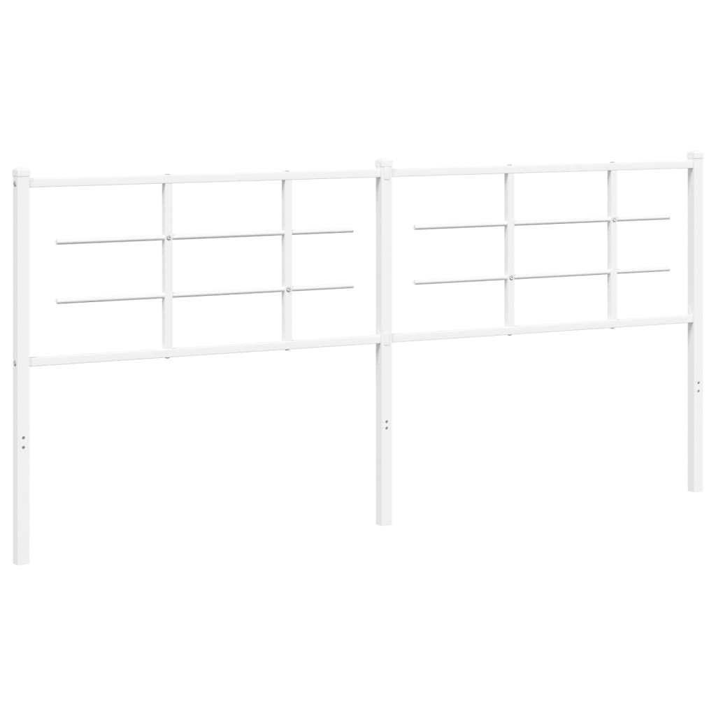 Tête de lit métal blanc 200 cm - XIOS