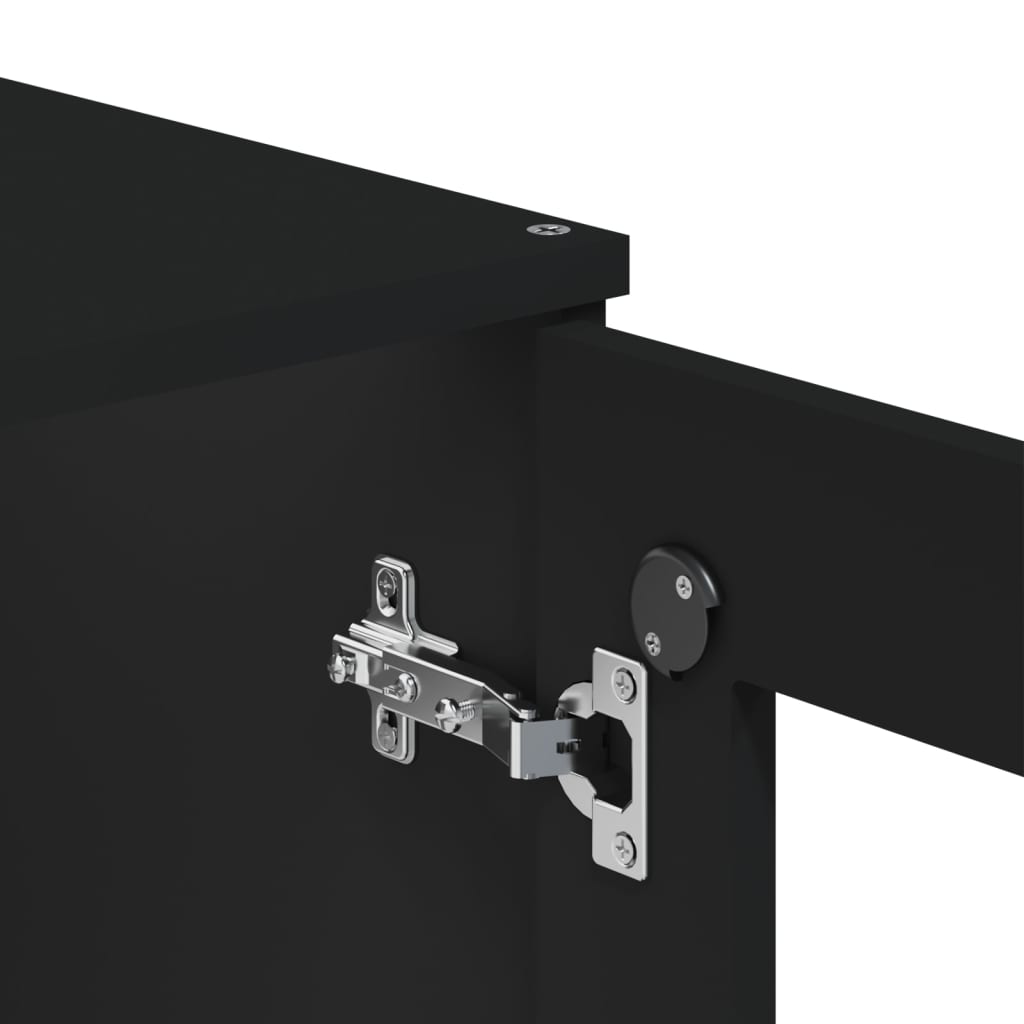 Dessus pour buffet VIKEN noir bois d'ingénierie - XIOS