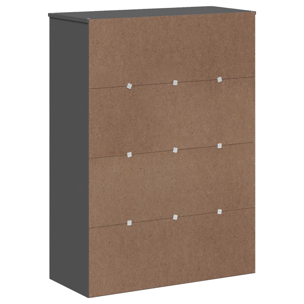 Dessus pour buffet VIKEN gris anthracite bois d'ingénierie - XIOS