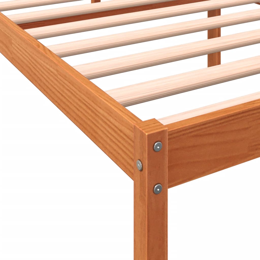 Lit pour personne âgée sans matelas 75x190 cm bois pin massif - XIOS