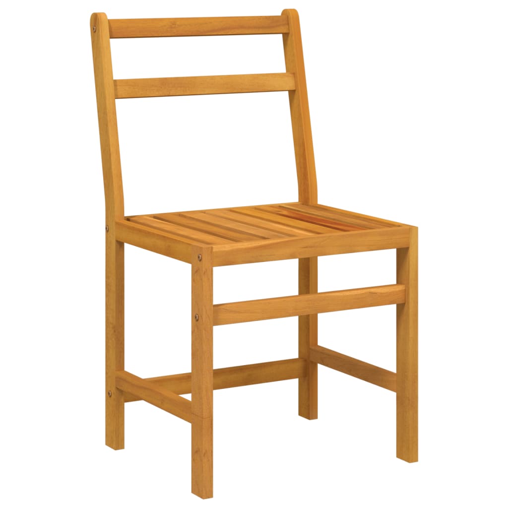 Ensemble de balcon 3 pcs bois d'acacia solide - XIOS